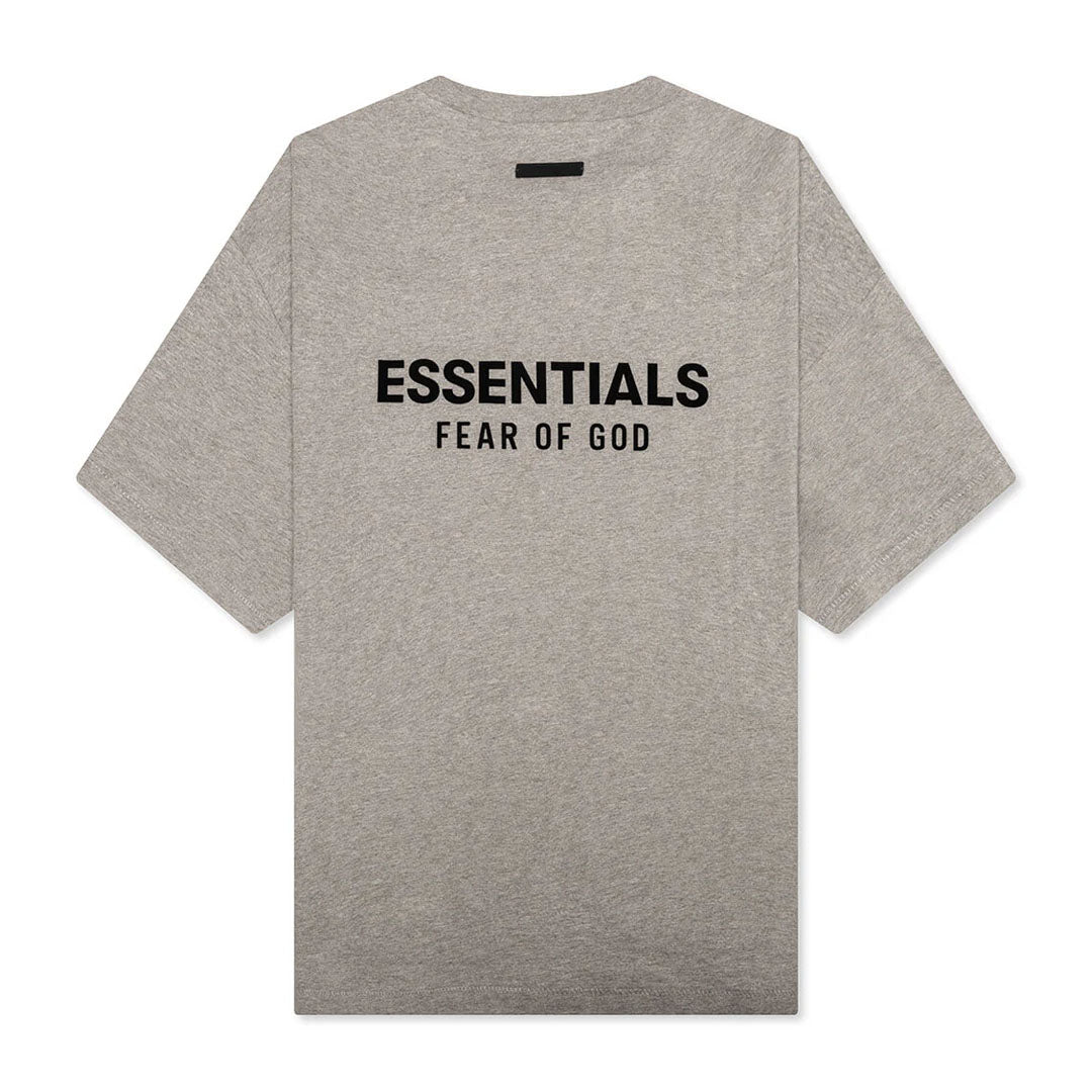 Fear of God Essentials Jersey Crewneck Tee Heather Grey by Fear of God Essentials - NWAHype 1 for streetwear T-Shirts in USA