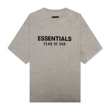 Fear of God Essentials Jersey Crewneck Tee Heather Grey by Fear of God Essentials - NWAHype 1 for streetwear T-Shirts in USA