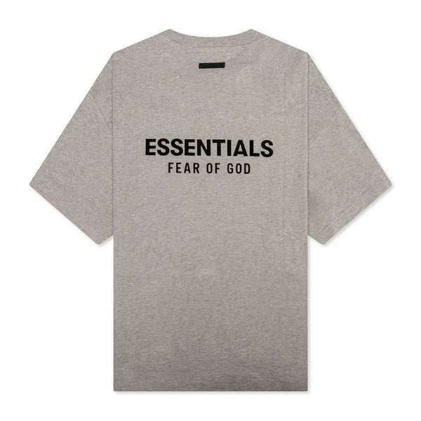 Fear of God Essentials Jersey Crewneck Tee Heather Grey by Fear of God Essentials - NWAHype 1 for streetwear T-Shirts in USA