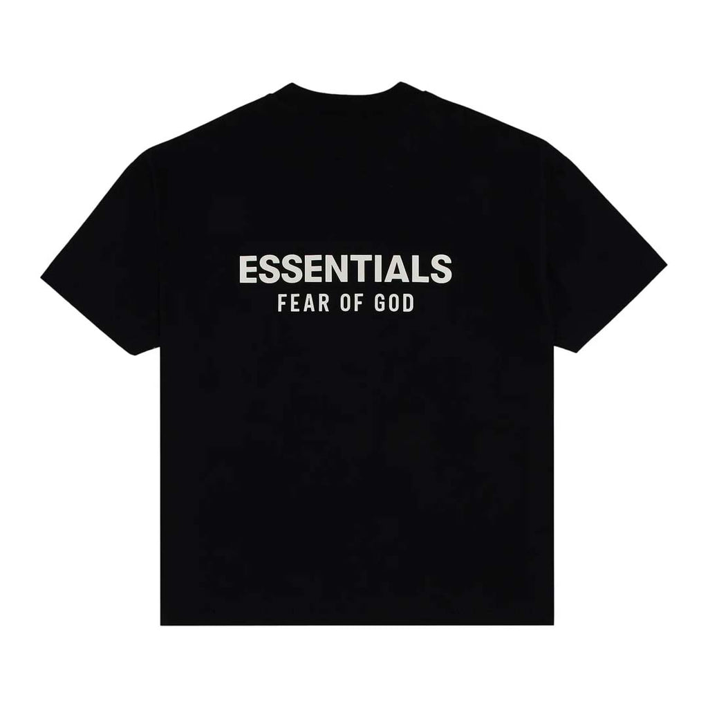Fear of God Essentials Jet Black Tee by Fear of God Essentials - NWAHYPE No.1 for streetwear T-Shirts in USA