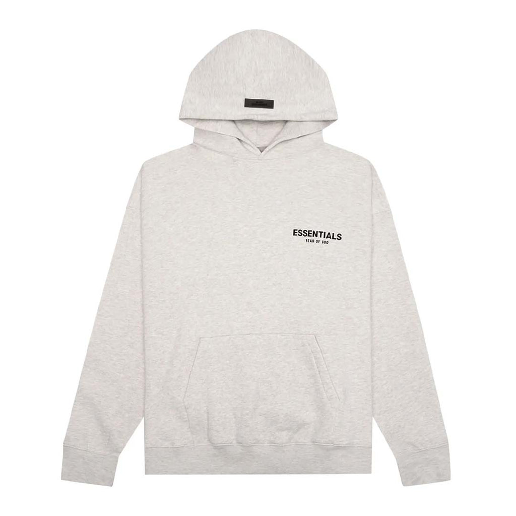 Fear of God Essentials KIDS Light Oatmeal Hoodie by Fear of God Essentials - NWAHYPE No.1 for streetwear Hoodies in USA