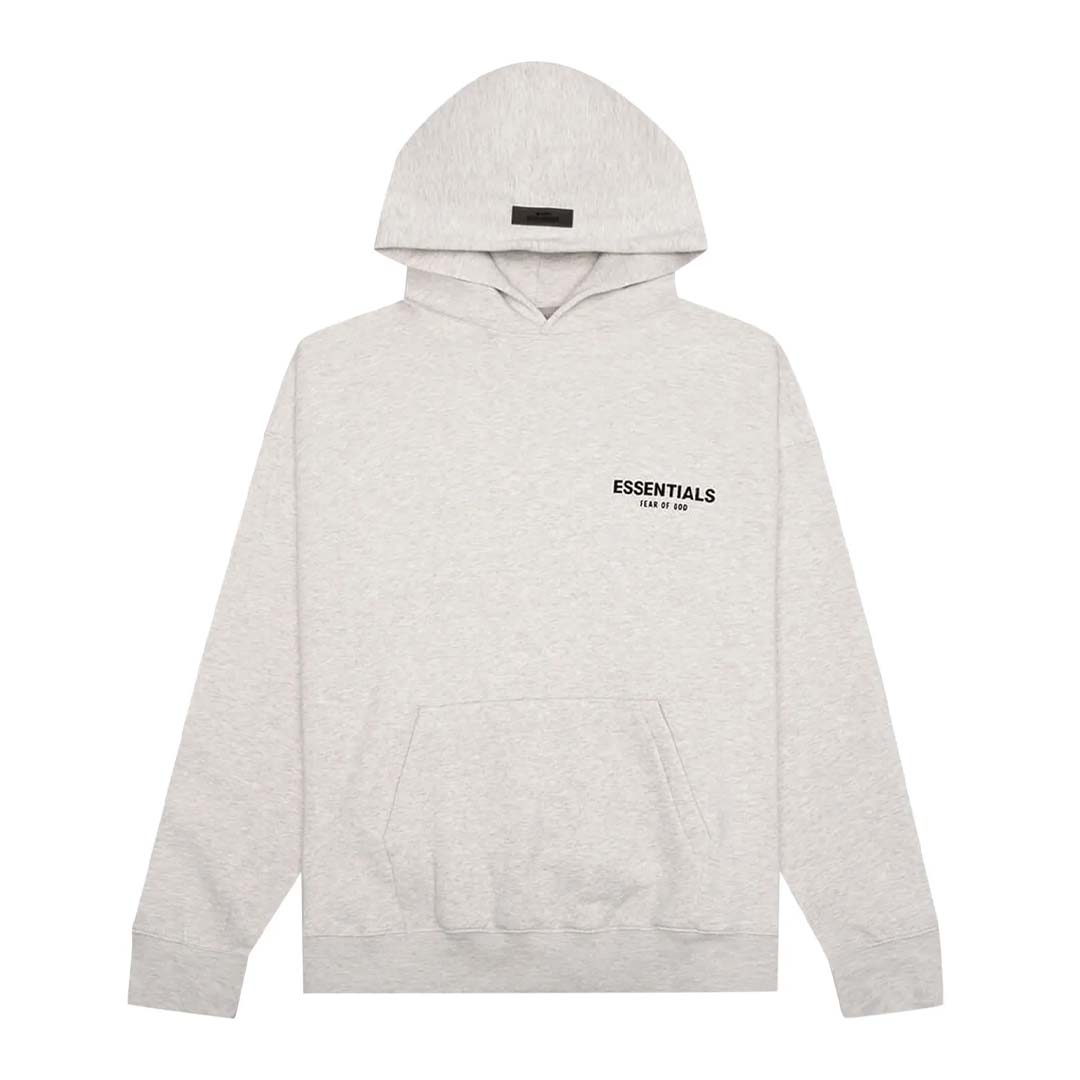 Fear of God Essentials KIDS Light Oatmeal Hoodie by Fear of God Essentials - NWAHYPE No.1 for streetwear Hoodies in USA