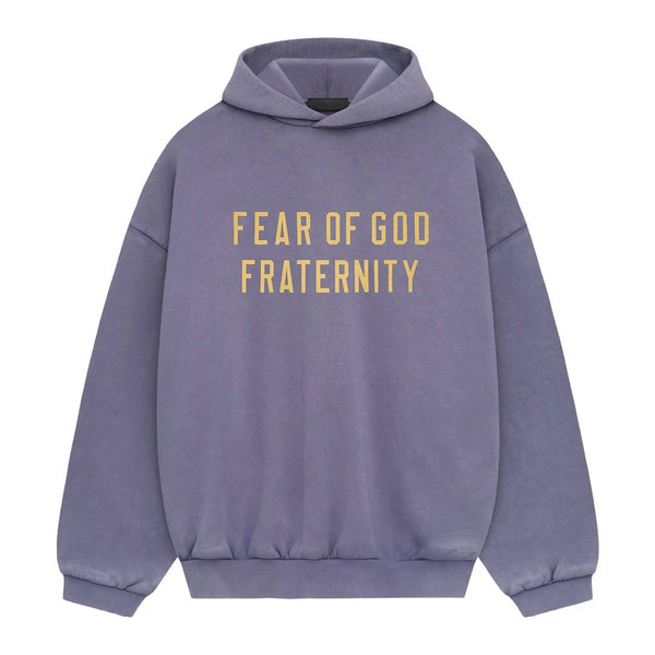 Fear of God Essentials Lavender Heavy Fleece Hoodie by Fear of God Essentials - NWAHype No.1 for streetwear Hoodies in USA
