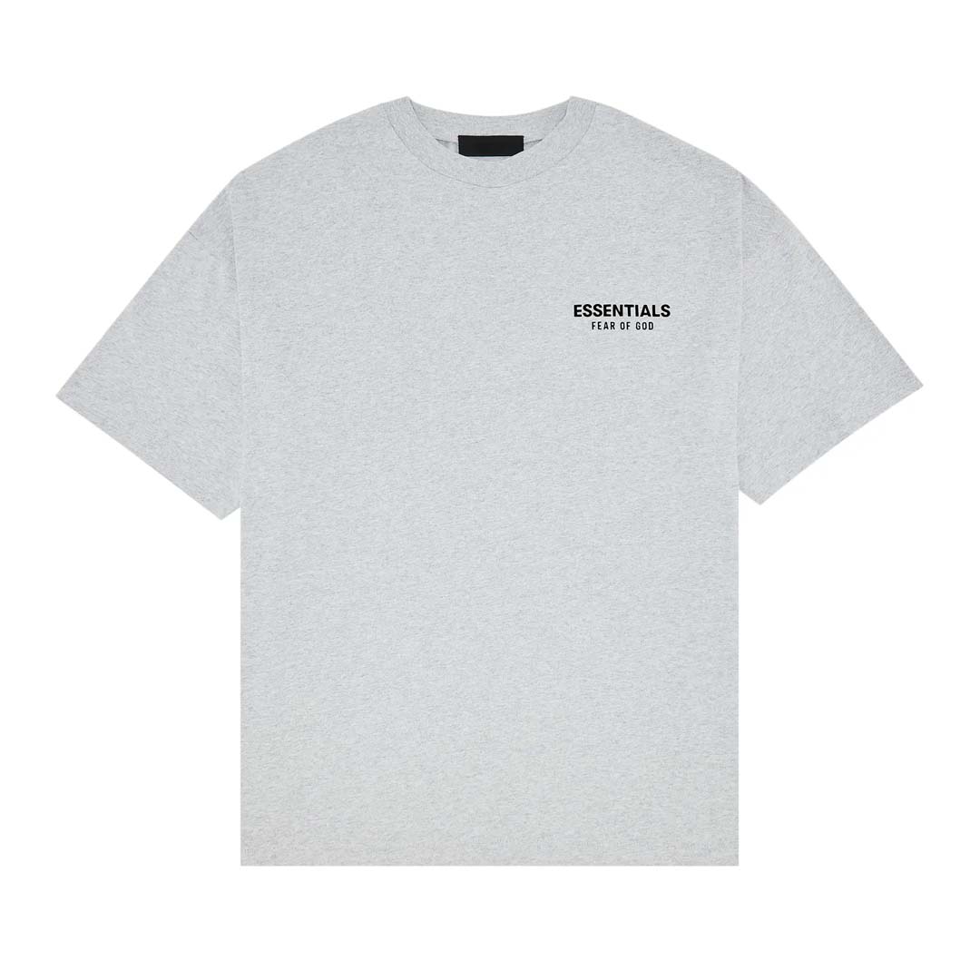 Fear of God Essentials Light Heather Grey Crewneck Tee by Fear of God Essentials - NWAHYPE No.1 for streetwear T-Shirts in USA