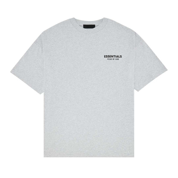 Fear of God Essentials Light Heather Grey Crewneck Tee by Fear of God Essentials - NWAHYPE No.1 for streetwear T-Shirts in USA