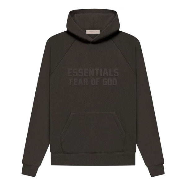 Fear of God Essentials Off Black Hoodie – NWAHYPE