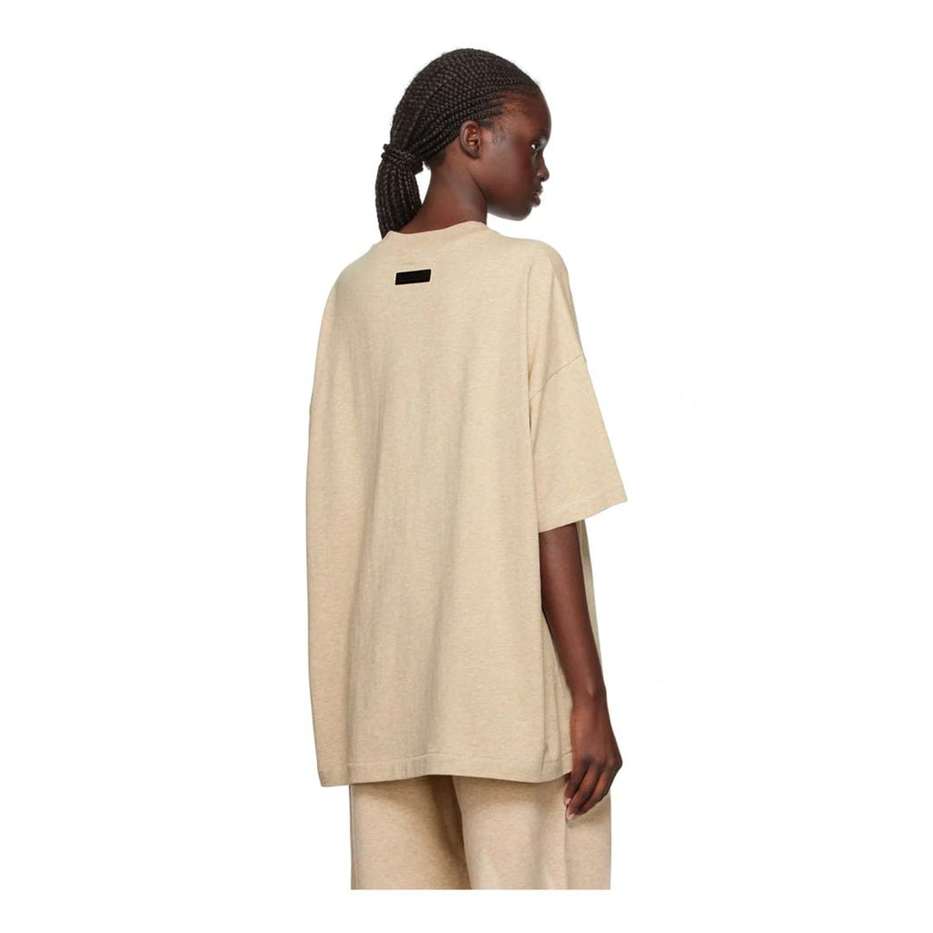 Fear of God Essentials Oversized Tee 'Gold Heather' by Fear of God Essentials - NWAHYPE No.1 for streetwear T-Shirts in USA