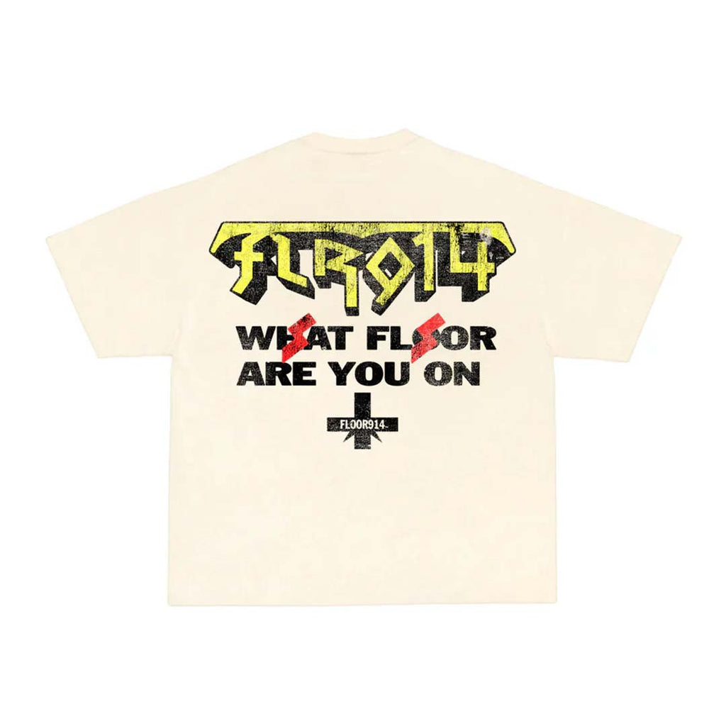 Floor 914 Aztec Cream Tee by Floor 914 - NWAHYPE No.1 for streetwear T-Shirts in USA