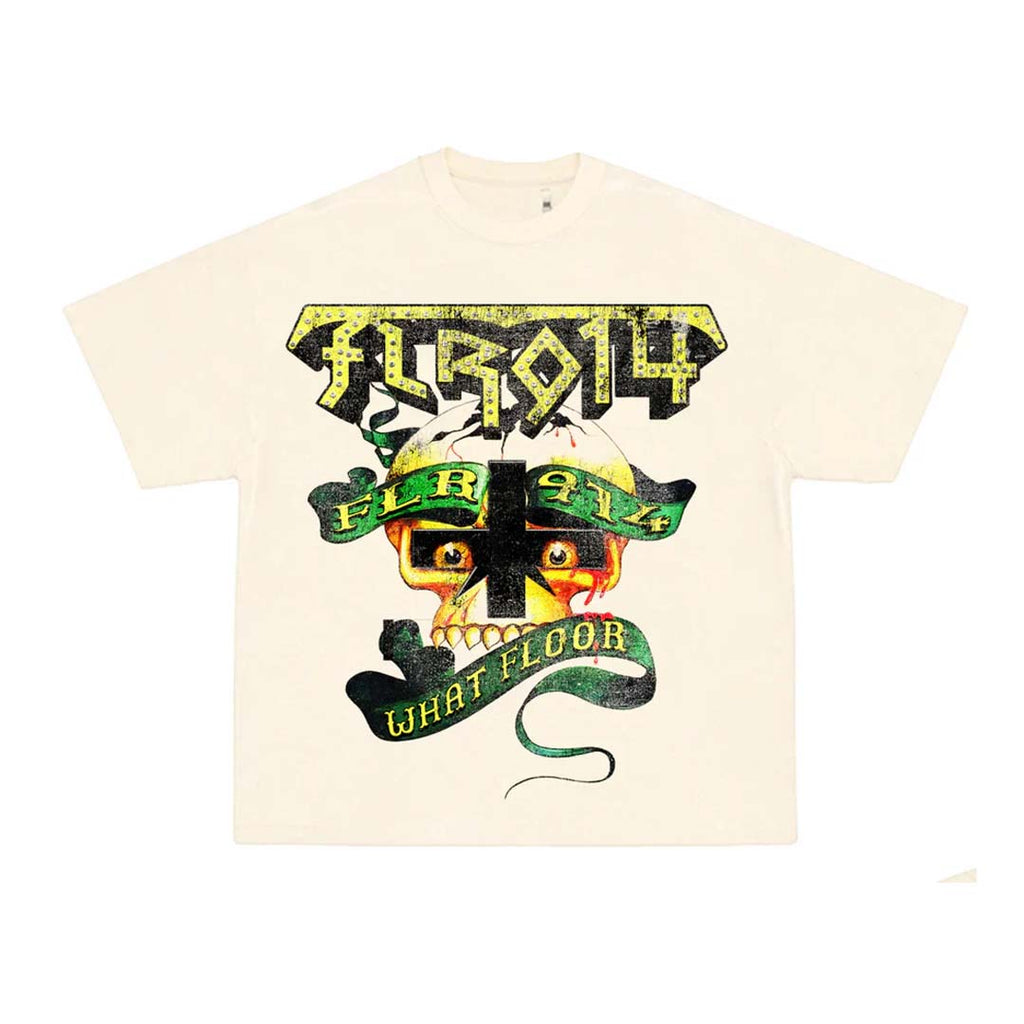 Floor 914 Aztec Cream Tee by Floor 914 - NWAHYPE No.1 for streetwear T-Shirts in USA