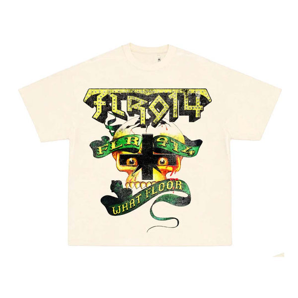Floor 914 Aztec Cream Tee by Floor 914 - NWAHYPE No.1 for streetwear T-Shirts in USA