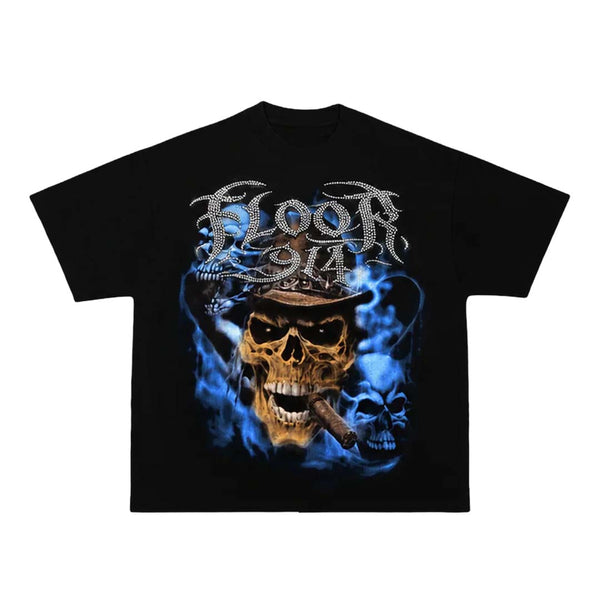 Floor 914 Chopper Black Tee by Floor 914 - NWAHYPE No.1 for streetwear T-Shirts in USA