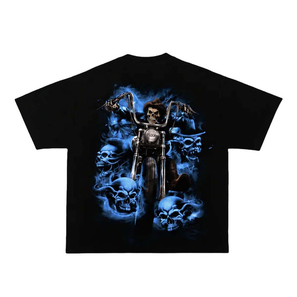 Floor 914 Chopper Black Tee by Floor 914 - NWAHYPE No.1 for streetwear T-Shirts in USA