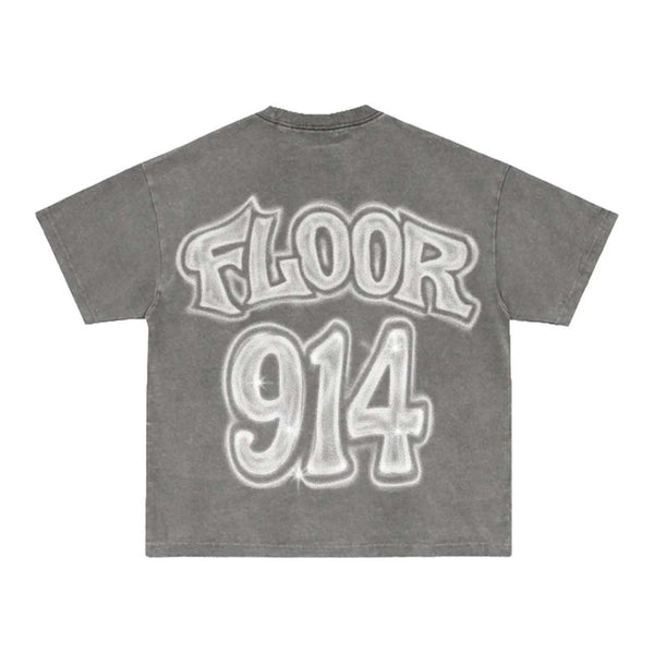 Floor 914 Grazeball Faded Grey Tee by Floor 914 - NWAHYPE No.1 for streetwear T-Shirts in USA