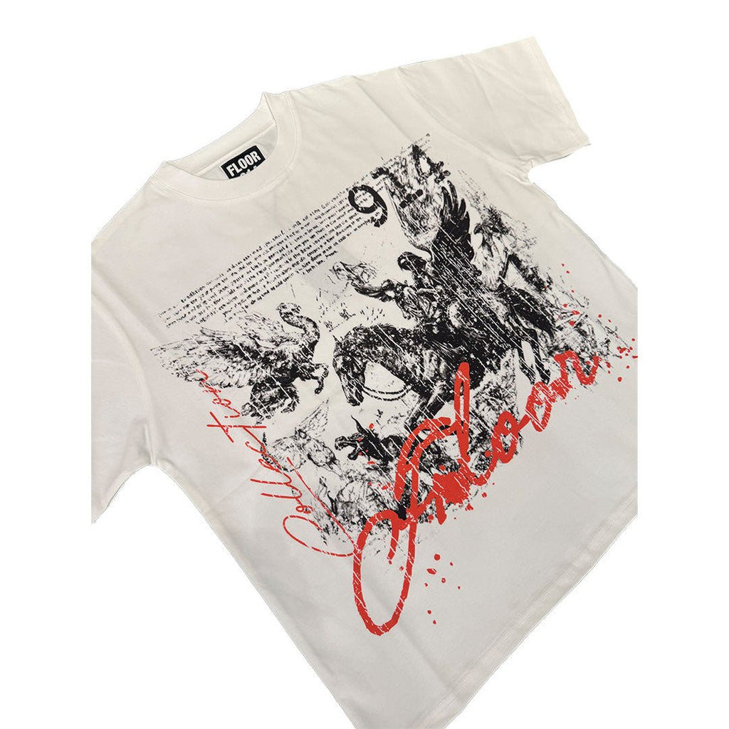 Floor 914 Mythic Rider Tee White by Floor 914 - NWAHype 1 for streetwear T-Shirts in USA