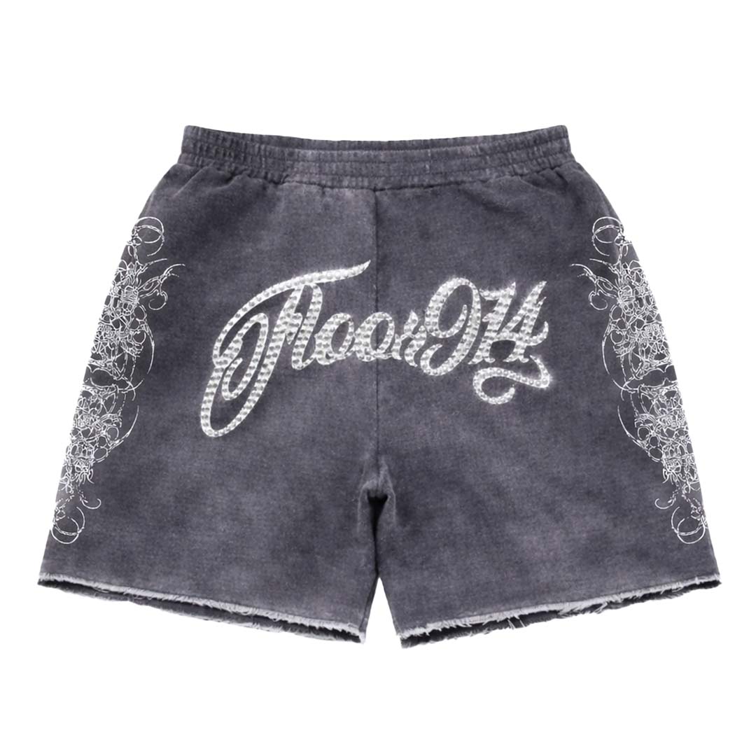 Floor 914 Phantom Shorts Faded Grey by Floor 914 - NWAHYPE No.1 for streetwear Shorts in USA