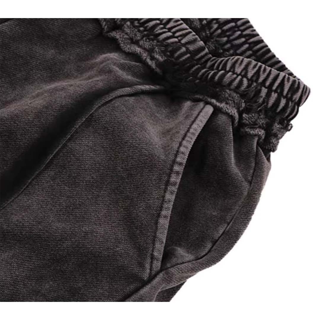 Floor 914 Skull Sweatpants Faded Black by Floor 914 - NWAHYPE No.1 for streetwear Pants in USA