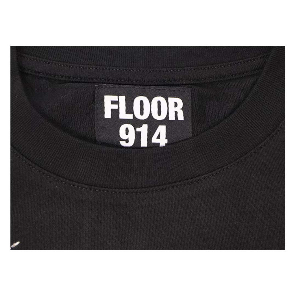 Floor 914 Sky Striker Long Sleeve Tee Black Wash Purple by Floor 914 - NWAHYPE No.1 for streetwear T-Shirts in USA