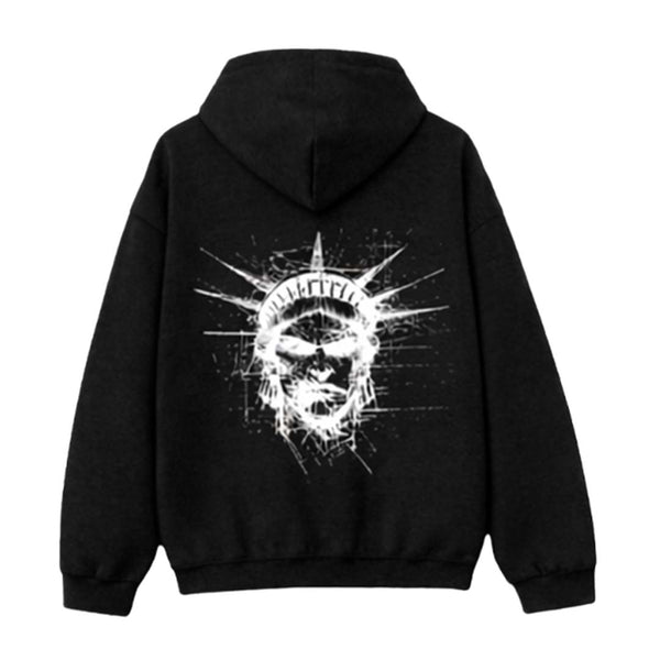 Floor 914 Studded Black Hoodie by Floor 914 - NWAHYPE No.1 for streetwear Hoodies in USA