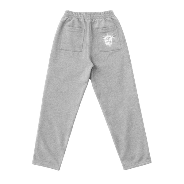 Floor 914 Studded Grey Sweatpants by Floor 914 - NWAHYPE No.1 for streetwear Pants in USA