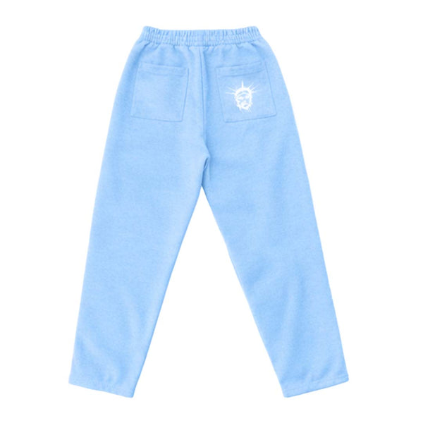 Floor 914 Studded Light Blue Sweatpants by Floor 914 - NWAHYPE No.1 for streetwear Pants in USA
