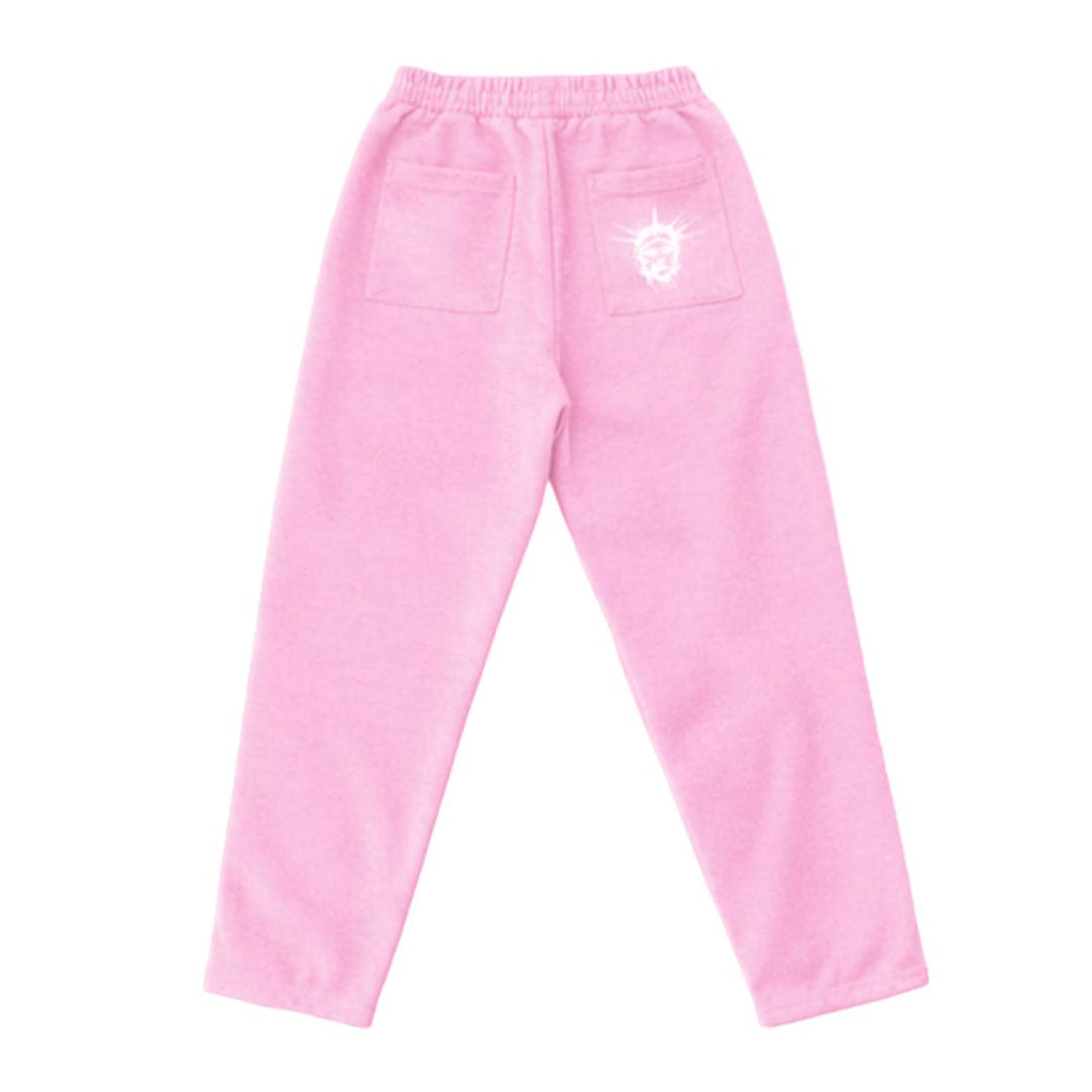 Floor 914 Studded Pink Sweatpants by Floor 914 - NWAHYPE No.1 for streetwear Pants in USA