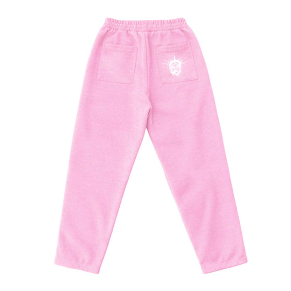 Floor 914 Studded Pink Sweatpants by Floor 914 - NWAHYPE No.1 for streetwear Pants in USA