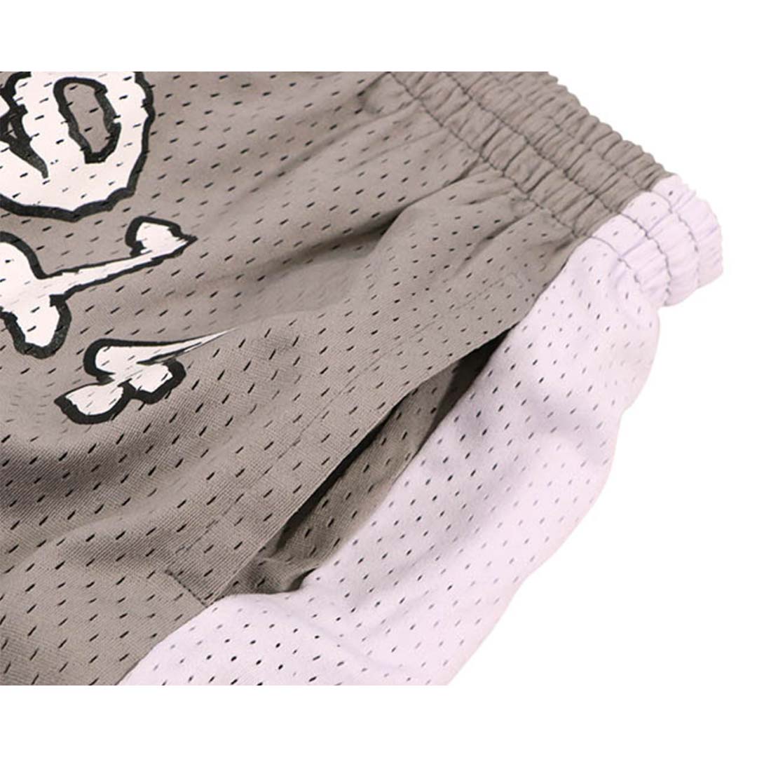 Floor 914 Uniform Mesh Shorts Grey White by NWAHYPE - NWAHYPE No.1 for streetwear in USA