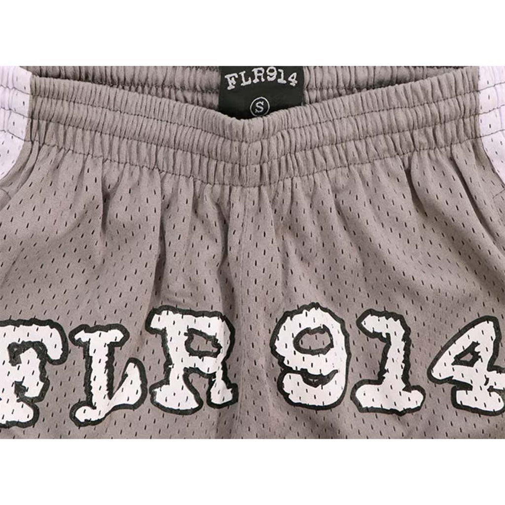 Floor 914 Uniform Mesh Shorts Grey White by NWAHYPE - NWAHYPE No.1 for streetwear in USA