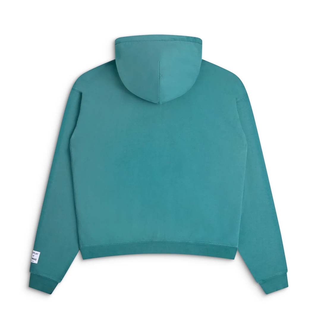 Gallery Dept. 90s Full Zip Hoodie Vintage Teal Yellow by Gallery Dept - NWAHYPE No.1 for streetwear Hoodies in USA