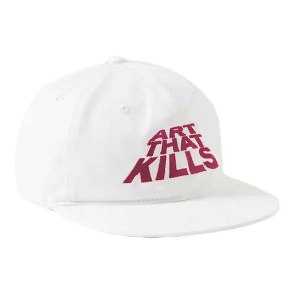 Gallery Dept Art That Kills Baseball Hat 'White' by Gallery Dept - NWAHype 1 for streetwear Hats in USA