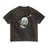 Gallery Dept Art That Kills Glitch Skull Faded Tee by Gallery Dept - NWAHype 1 for streetwear T-Shirts in USA