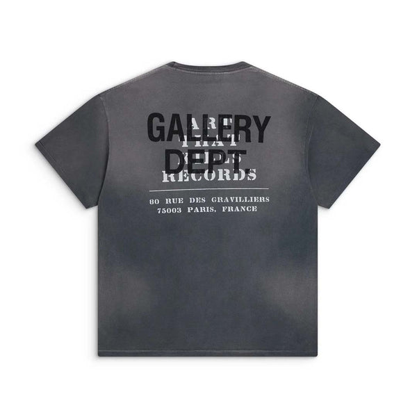 Gallery Dept. ATK 40 Year Record Grey Tee by Gallery Dept - NWAHYPE No.1 for streetwear T-Shirts in USA