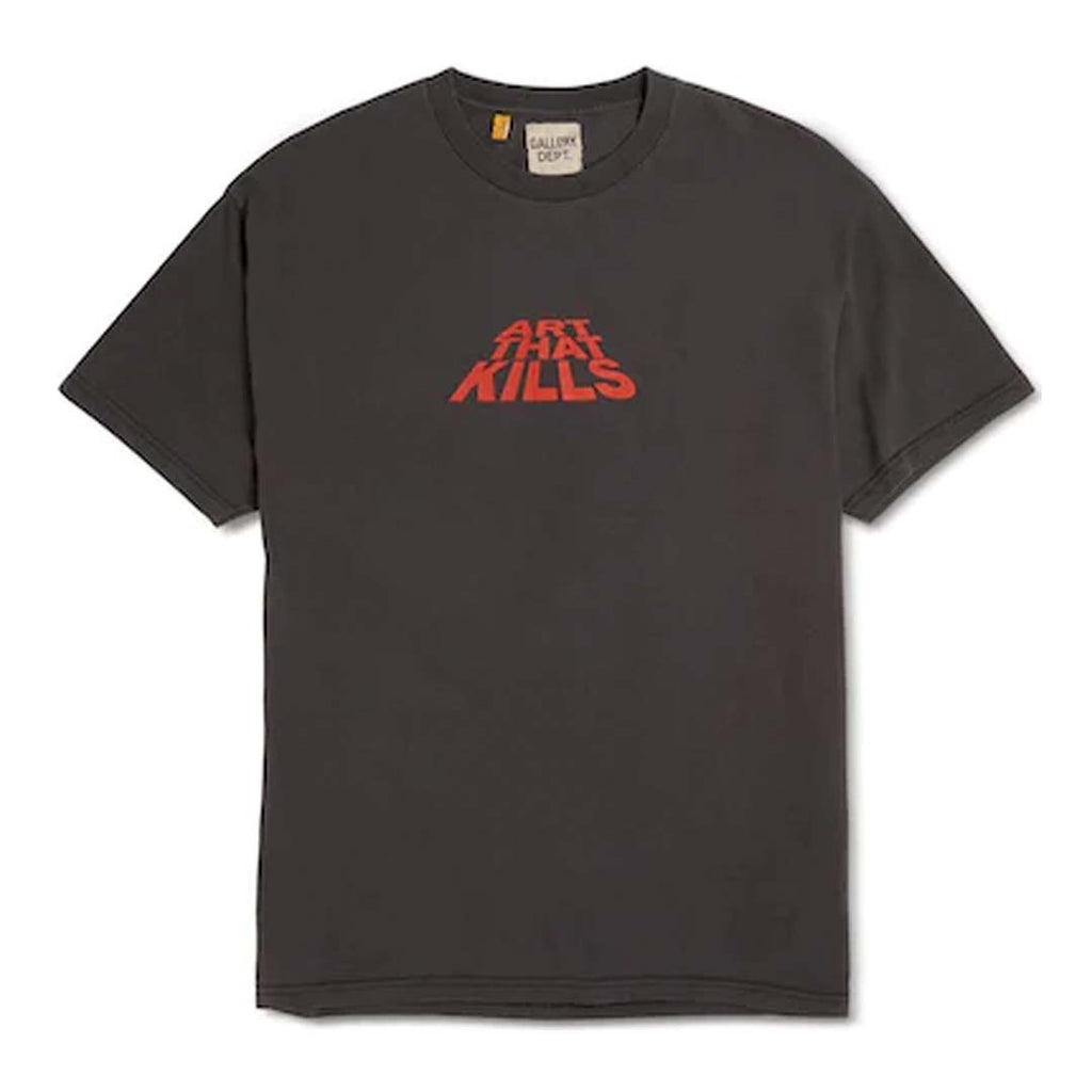 Gallery Dept. ATK Stack Logo Tee 'Black' by Gallery Dept - NWAHype 1 for streetwear T-Shirts in USA