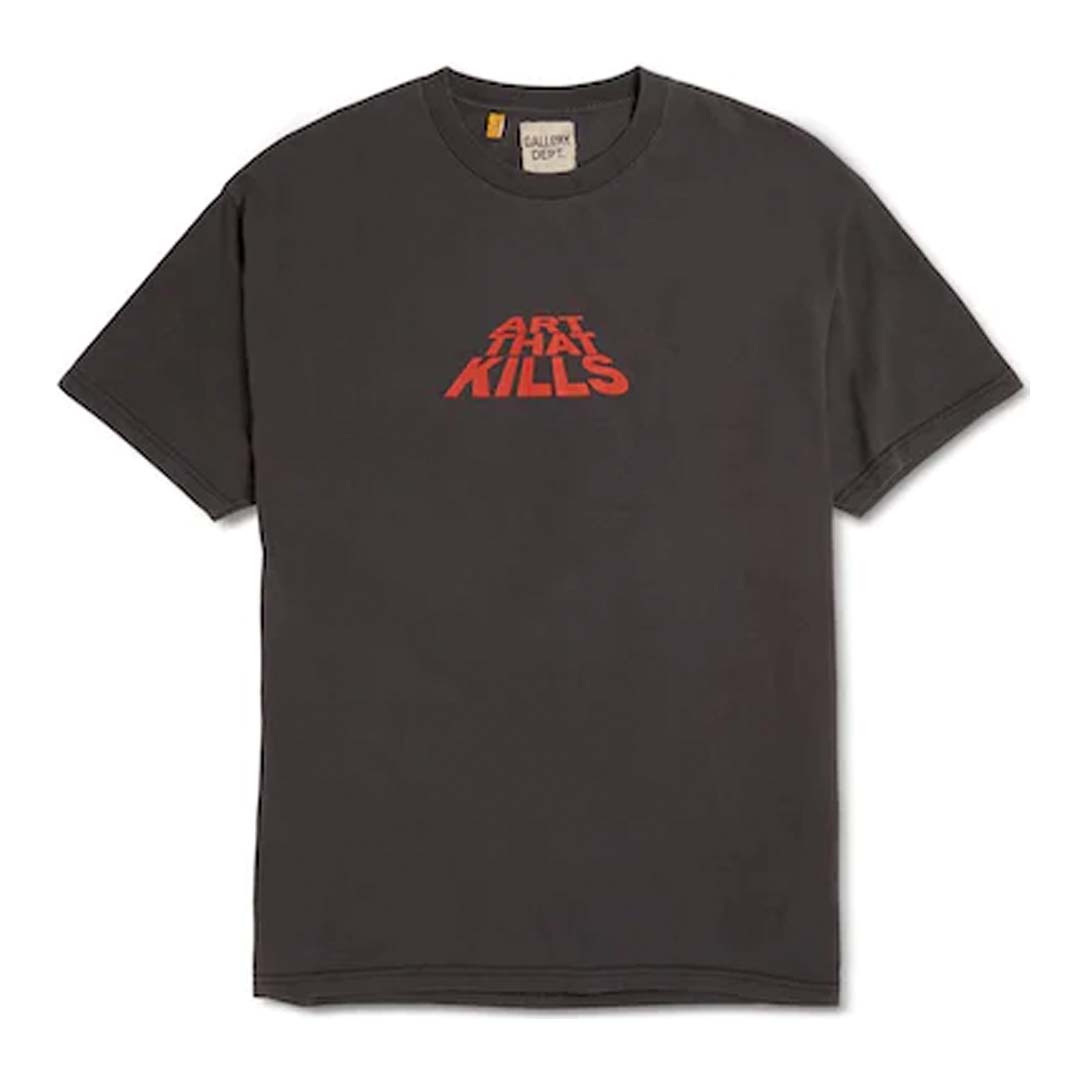 Gallery Dept. ATK Stack Logo Tee 'Black' by Gallery Dept - NWAHype 1 for streetwear T-Shirts in USA