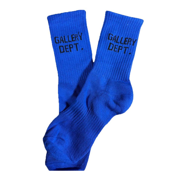 Gallery Dept. Blue Socks by Gallery Dept - NWAHYPE No.1 for streetwear Accessories in USA