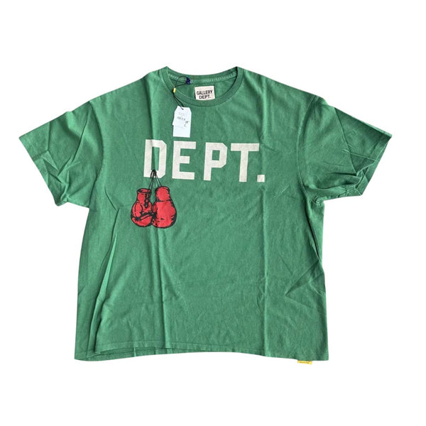 Gallery Dept. Boxing Glove Tee Green by Gallery Dept - NWAHYPE No.1 for streetwear T-Shirts in USA
