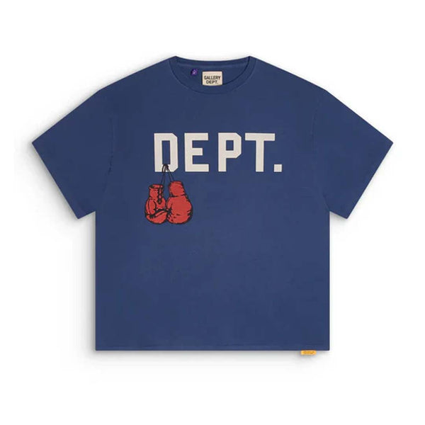 Gallery Dept. Boxing Navy Tee by Gallery Dept - NWAHYPE No.1 for streetwear T-Shirts in USA