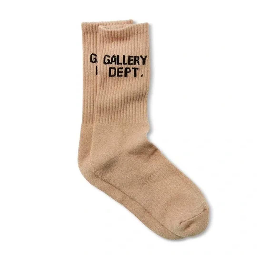 Gallery Dept. Brown Socks by Gallery Dept - NWAHYPE No.1 for streetwear Accessories in USA