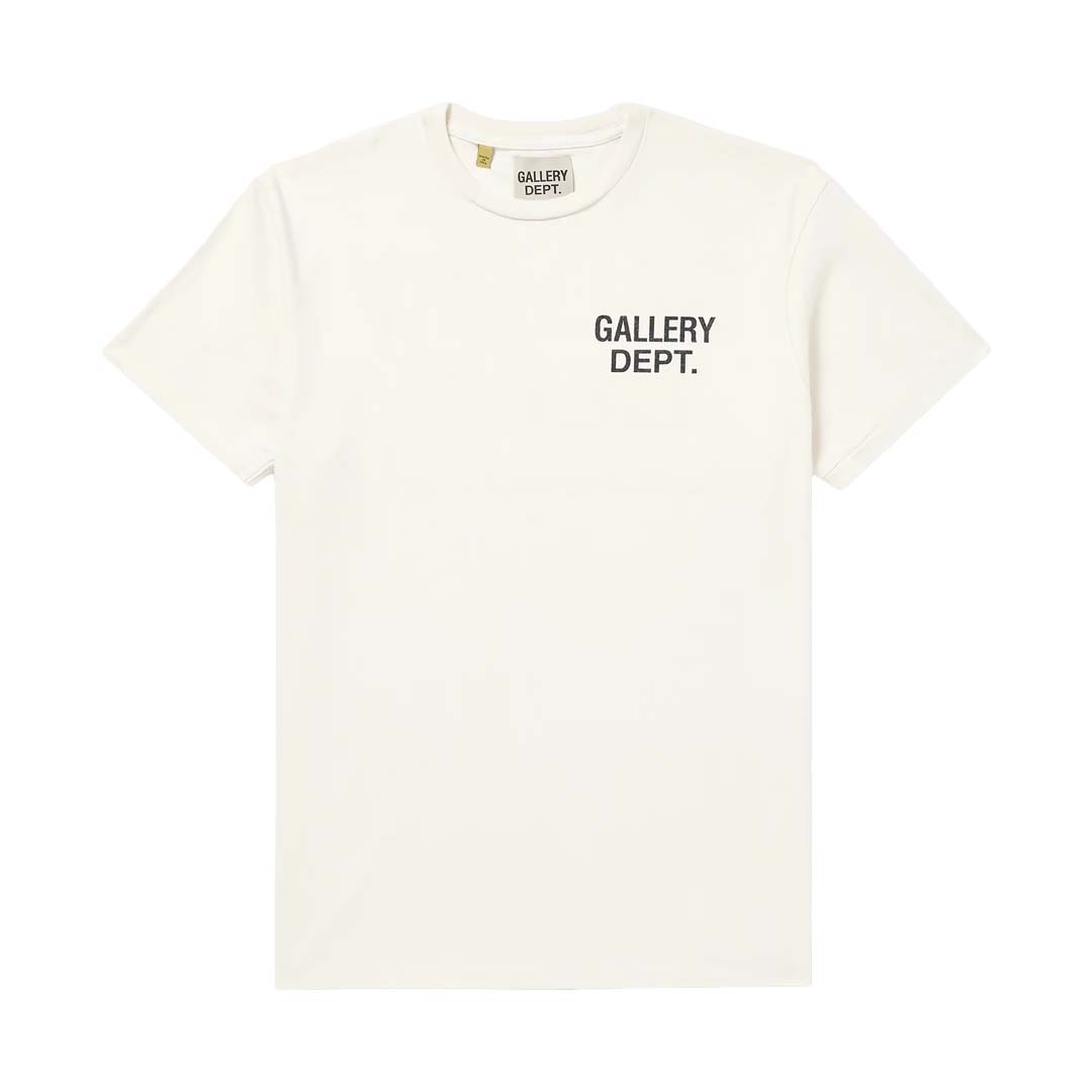 Gallery Dept. Cream Souvenir Tee by Gallery Dept - NWAHype 1 for streetwear T-Shirts in USA