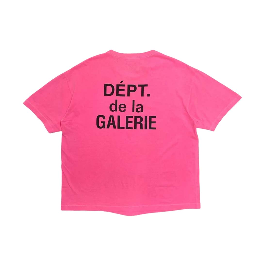 Gallery Dept de la Galerie Tee Flo Pink by Gallery Dept - NWAHYPE No.1 for streetwear T-Shirts in USA