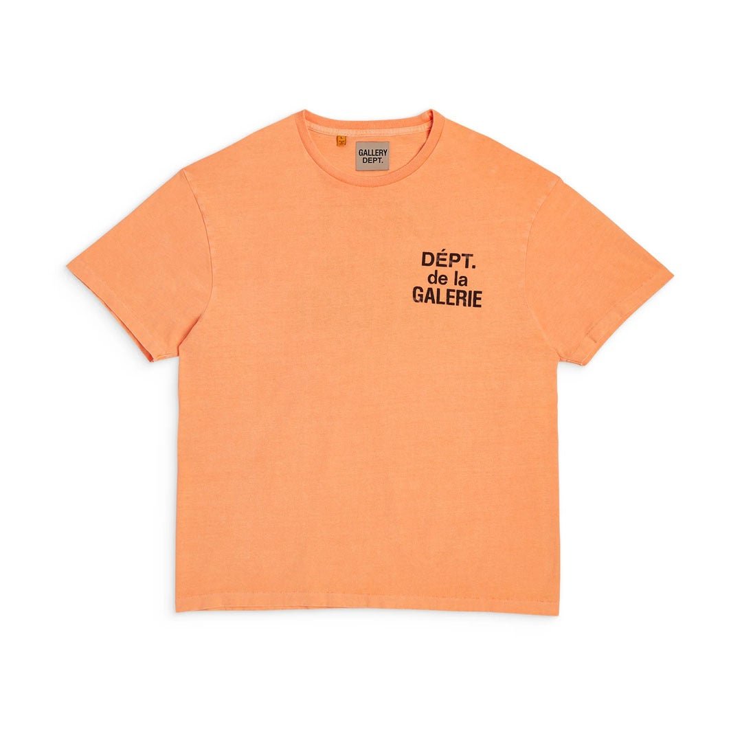 Gallery Dept de la Galerie Tee Orange by Gallery Dept - NWAHype 1 for streetwear T-Shirts in USA