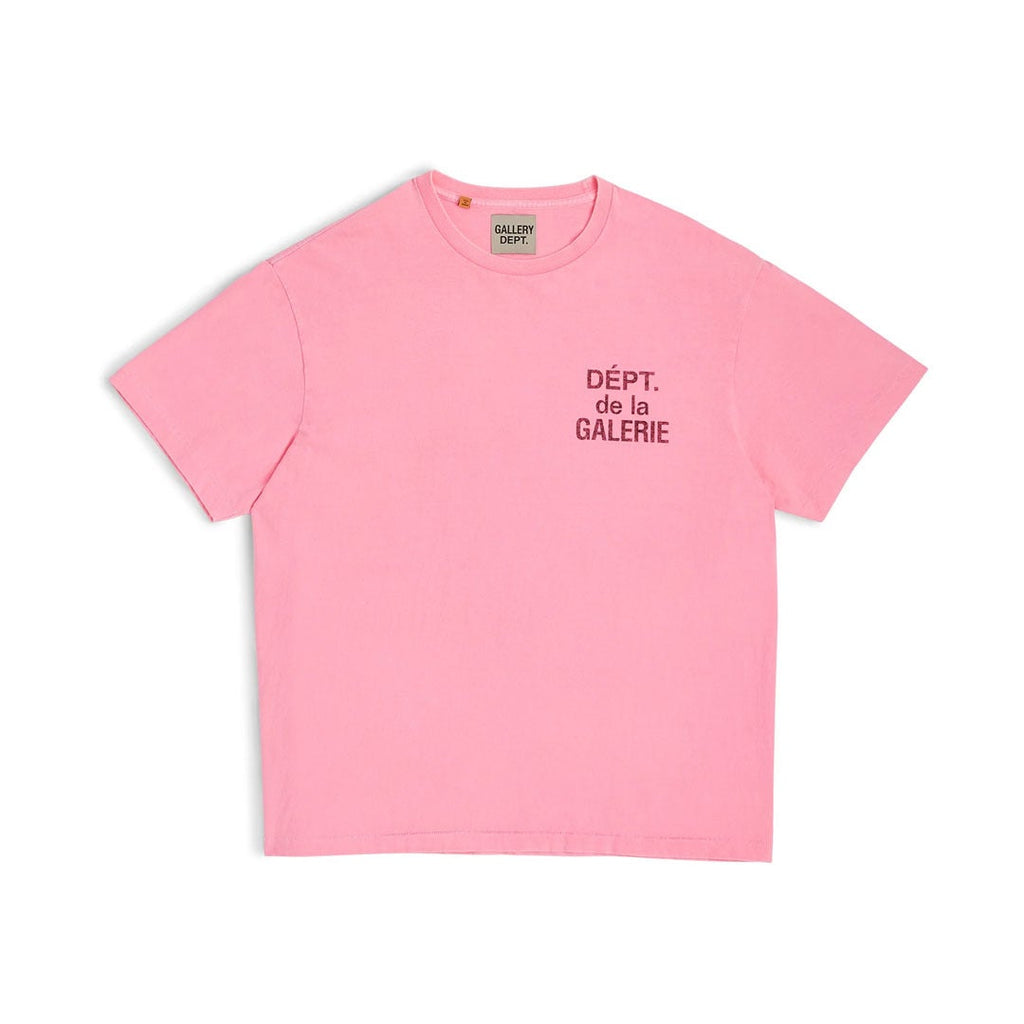 Gallery Dept de la Galerie Tee Pink by Gallery Dept - NWAHype 1 for streetwear T-Shirts in USA
