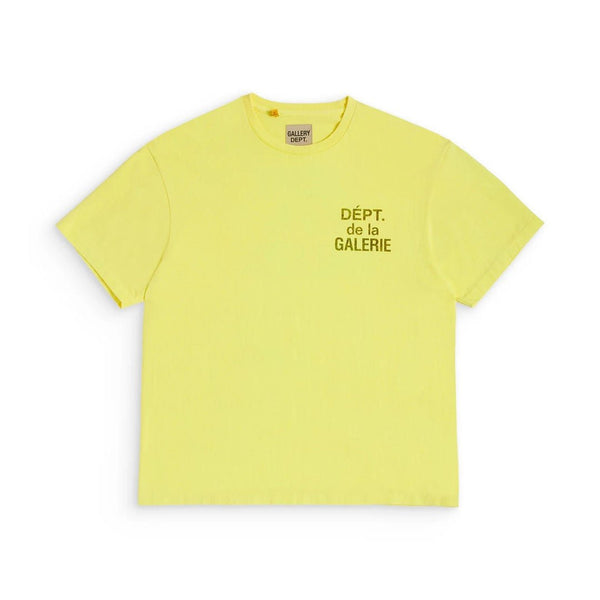 Gallery Dept de la Galerie Tee Yellow by Gallery Dept - NWAHype 1 for streetwear T-Shirts in USA