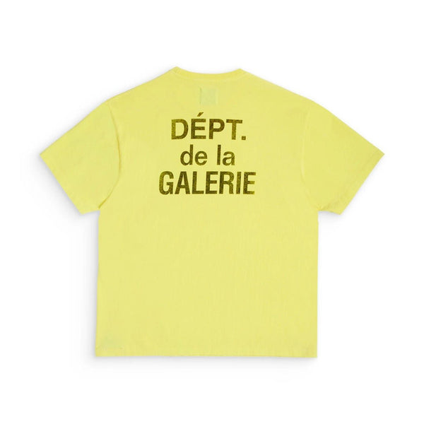 Gallery Dept de la Galerie Tee Yellow by Gallery Dept - NWAHype 1 for streetwear T-Shirts in USA