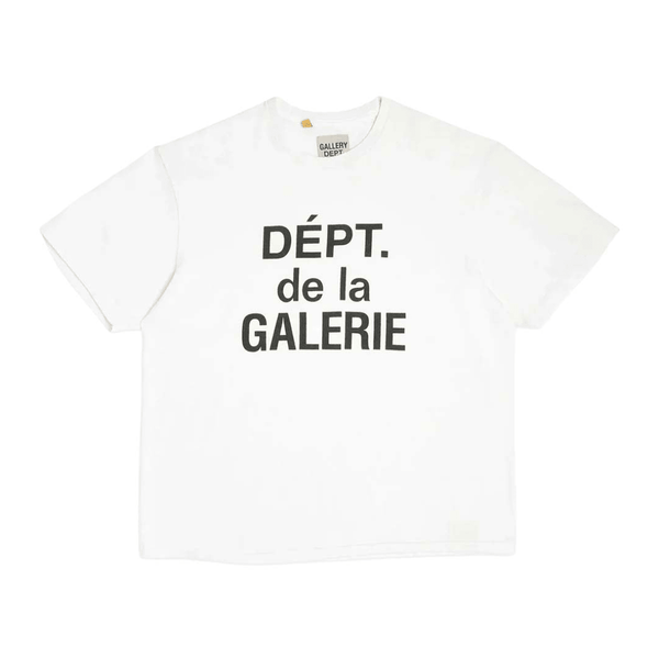Gallery Dept. Dept de La Galerie Classic White Tee by Gallery Dept - NWAHYPE No.1 for streetwear T-Shirts in USA