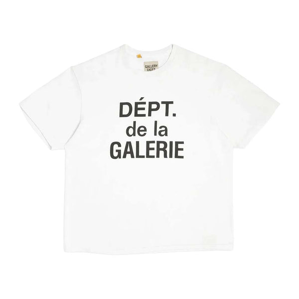 Gallery Dept. Dept de La Galerie Classic White Tee by Gallery Dept - NWAHYPE No.1 for streetwear T-Shirts in USA