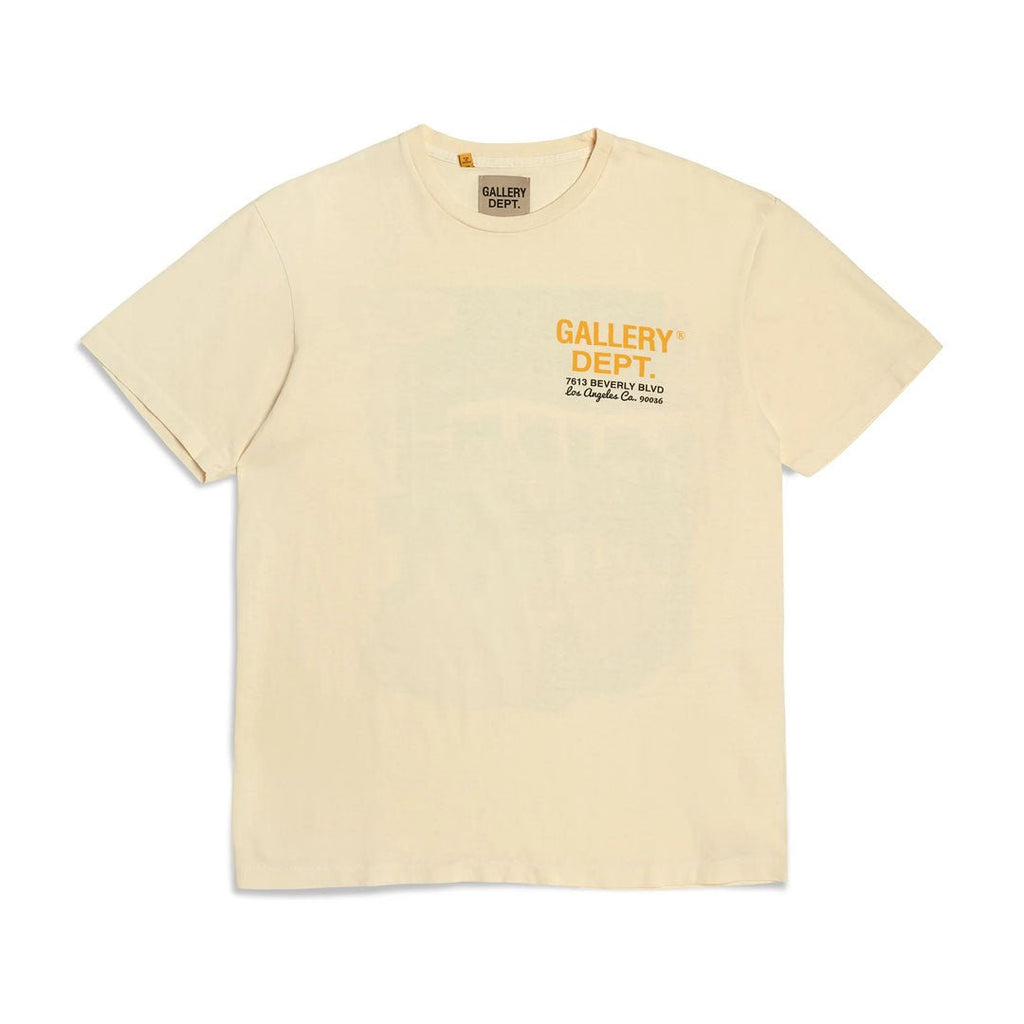 Gallery Dept. Drive Thru Tee Cream by Gallery Dept - NWAHype 1 for streetwear T-Shirts in USA