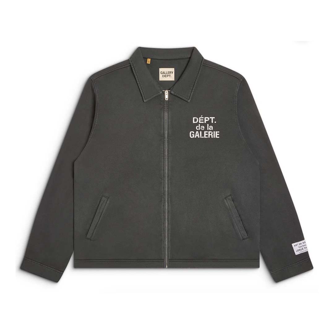Gallery Dept. French Montecito Zip Up Jacket Black by Gallery Dept - NWAHYPE No.1 for streetwear Hoodies in USA
