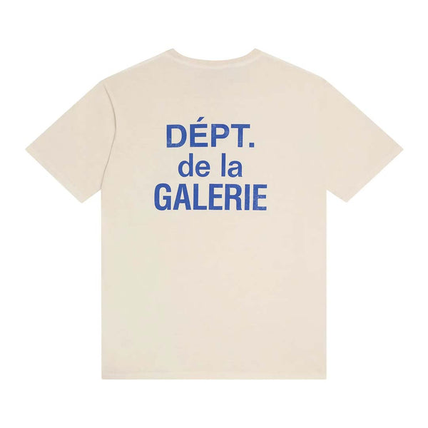 Gallery Dept. French Tee Cream Blue by Gallery Dept - NWAHYPE No.1 for streetwear T-Shirts in USA