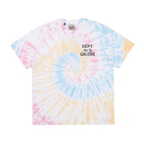 Gallery Dept. French Tie Dye White Tee by Gallery Dept - NWAHype 1 for streetwear T-Shirts in USA